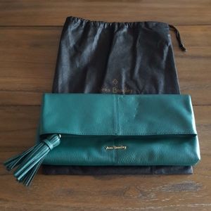 Vera Bradley Elise leather clutch bag